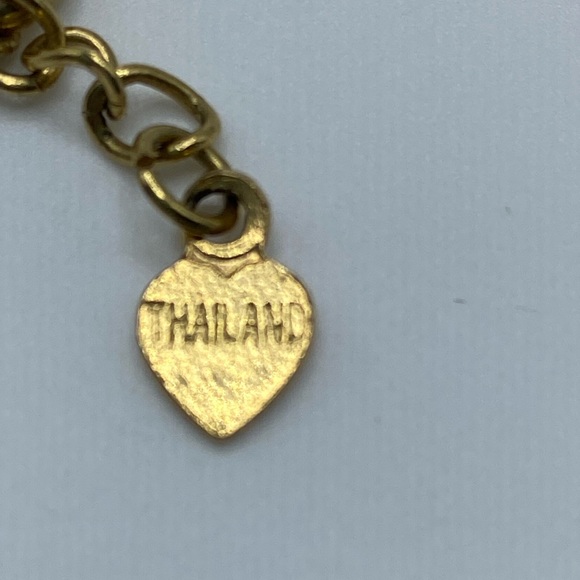 Nakamol Multi Strand Statement Necklace Thailand - Picture 4 of 7